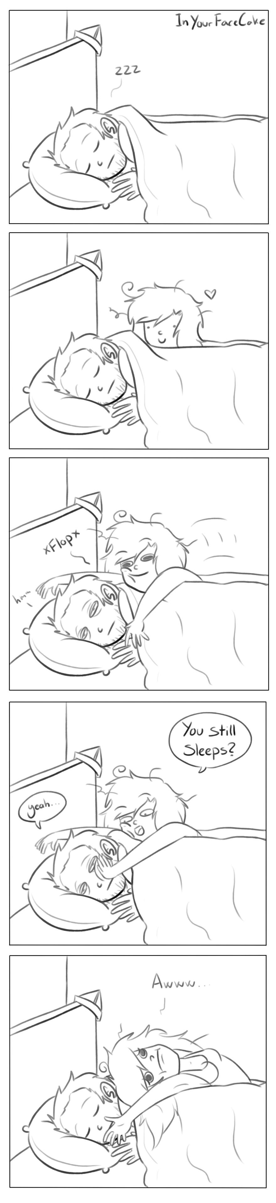 In Your Face Cake Comics - Oc