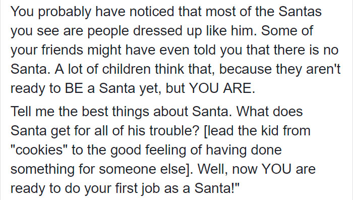 Internet Is In Love With This Mom's Genius Idea How To Tell Kids That Santa Doesn't Exist Internet Is In Love With This Mom's Genius Idea How To Tell Kids That Santa Doesn't Exist