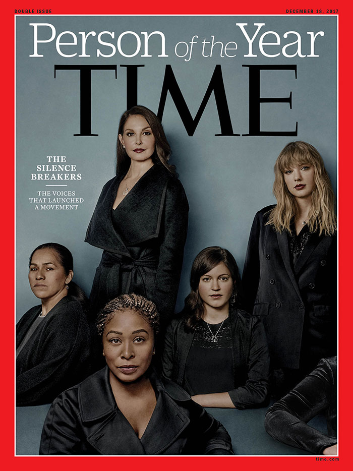 There's A Powerful Detail You've Probably Missed On Time Magazine's Cover That Named #MeToo As Person Of The Year There's A Powerful Detail You've Probably Missed On Time Magazine's Cover That Named #MeToo As Person Of The Year