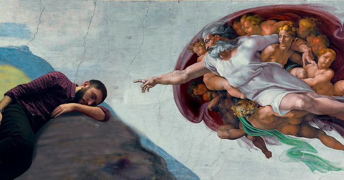 Two Guys Fell Asleep At The Creative Agency… The Rest Is The History And Photoshop