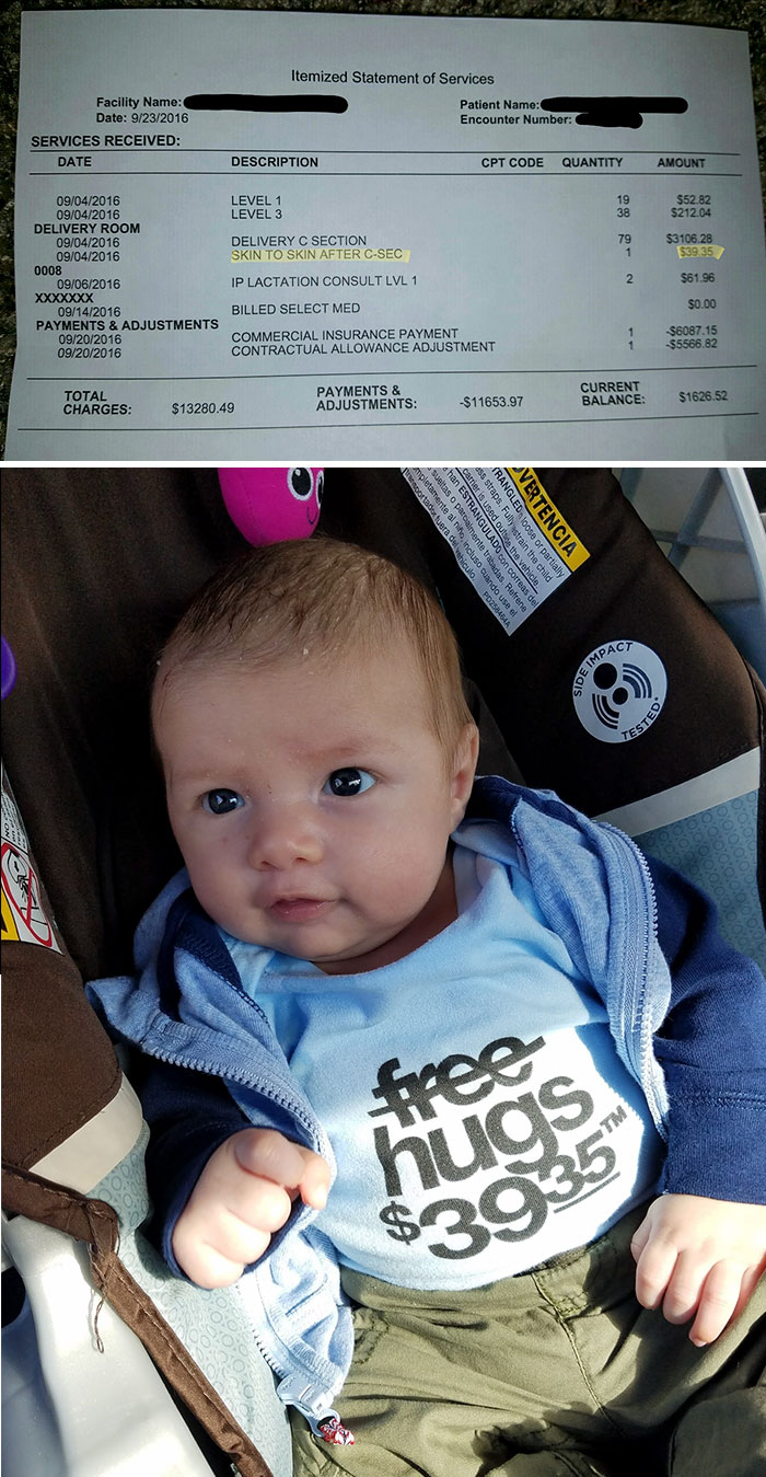 I Had To Pay $39.35 To Hold My Baby After He Was Born