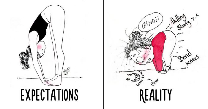 Yoga Expectations Vs Reality: I Started Learning Yoga And It Was Nothing Like I Imagined