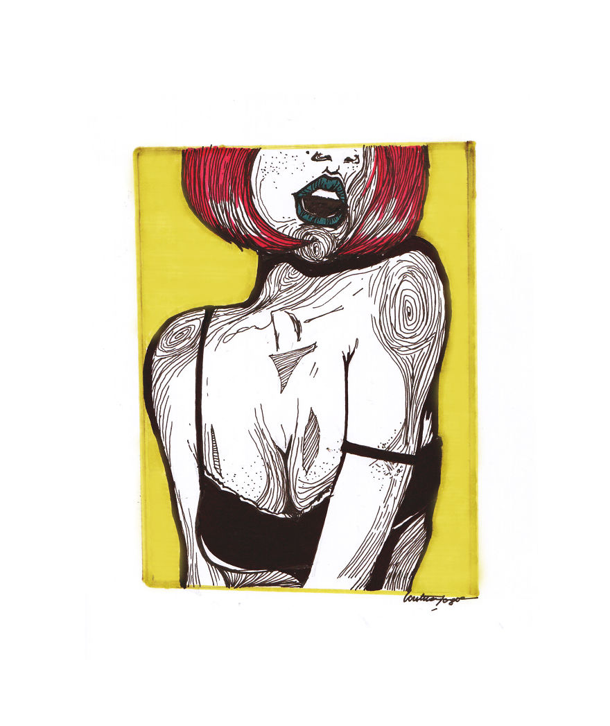 Here Is My "Built On Lines" Project