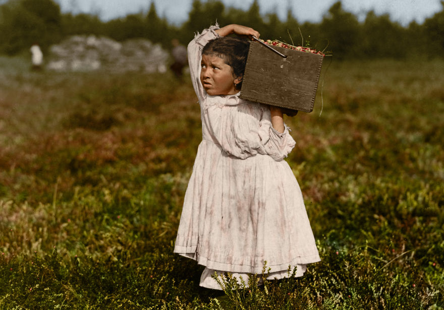 I’ve Colourised These 100+ Year Old Photos Of American Child Labour, And Here's The Result I’ve Colourised These 100+ Year Old Photos Of American Child Labour, And Here's The Result
