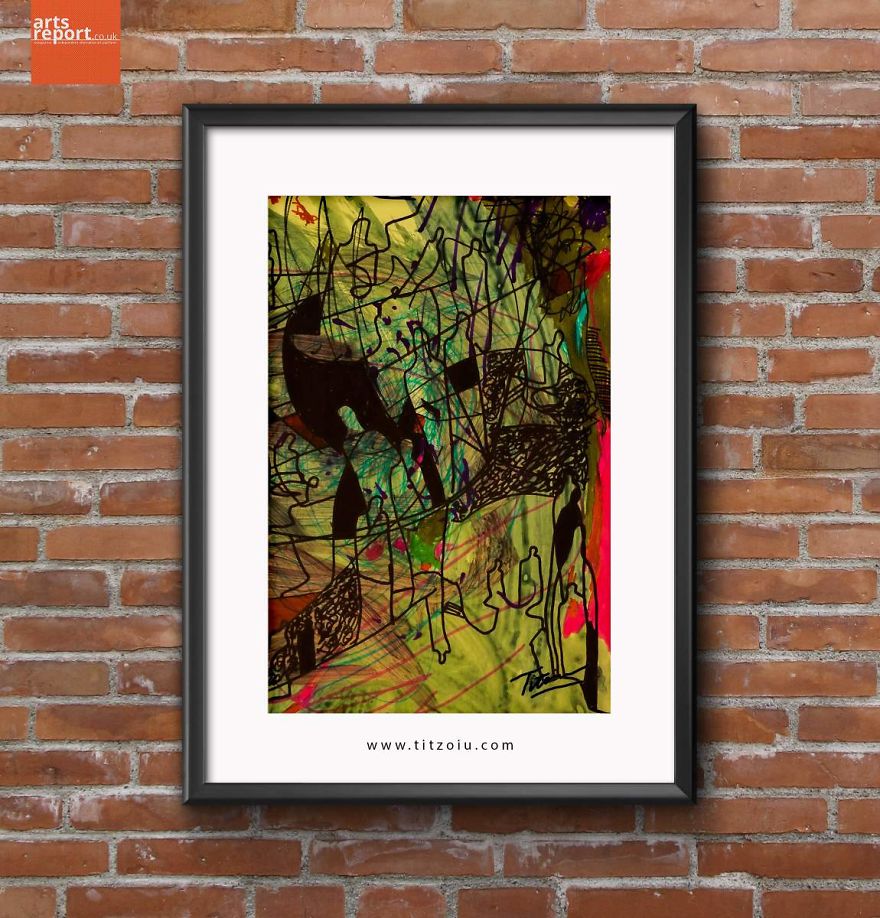 In The Exhibition, I Will Present A 30 Meters X 50cm Artwork In The Exhibition, I Will Present A 30 Meters X 50cm Artwork