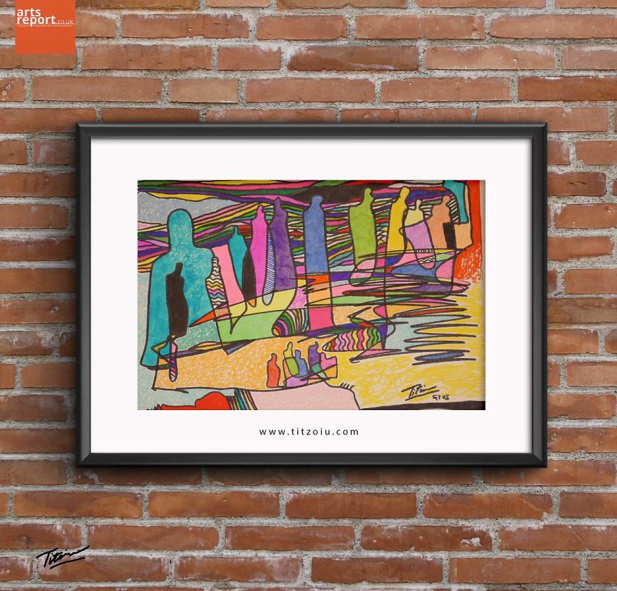 In The Exhibition, I Will Present A 30 Meters X 50cm Artwork In The Exhibition, I Will Present A 30 Meters X 50cm Artwork