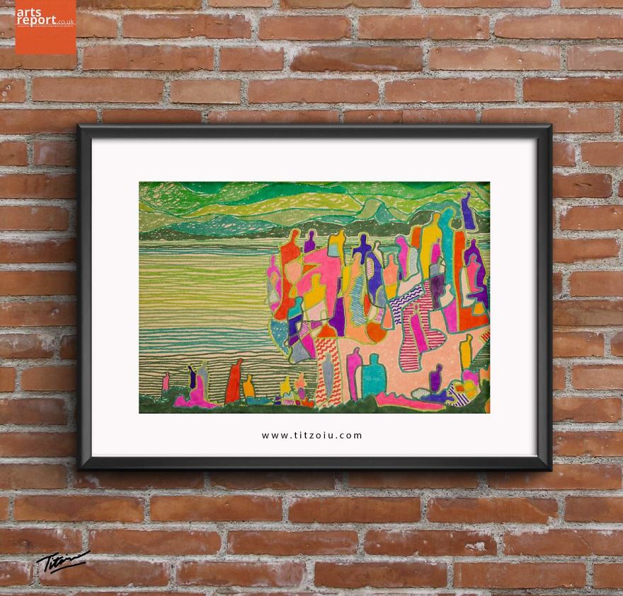 In The Exhibition, I Will Present A 30 Meters X 50cm Artwork In The Exhibition, I Will Present A 30 Meters X 50cm Artwork