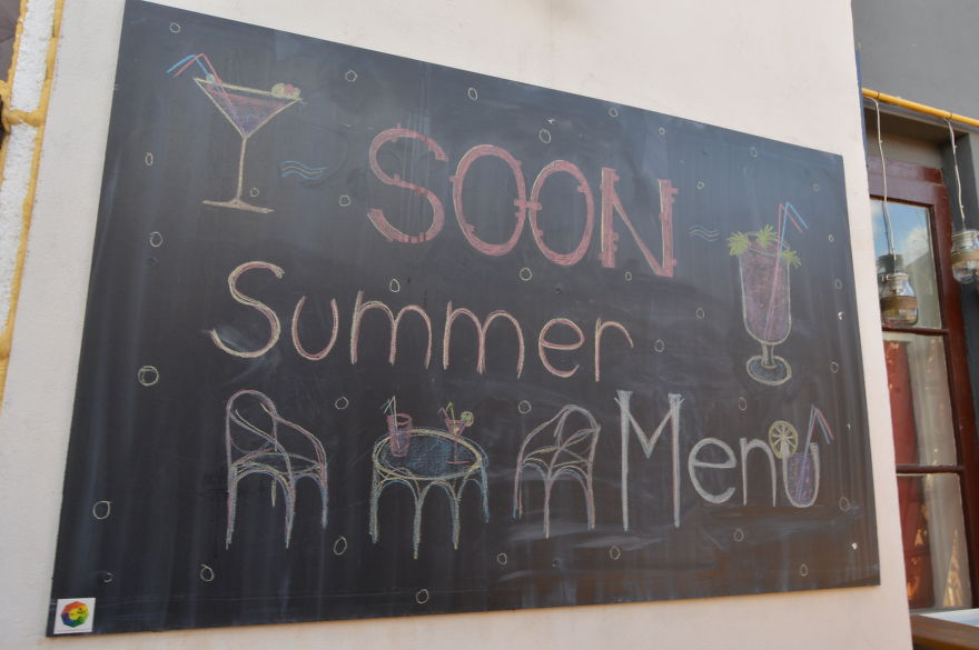 My Very First Recorded Draw On A Blackboard With Classic Chalk (March, 2015)