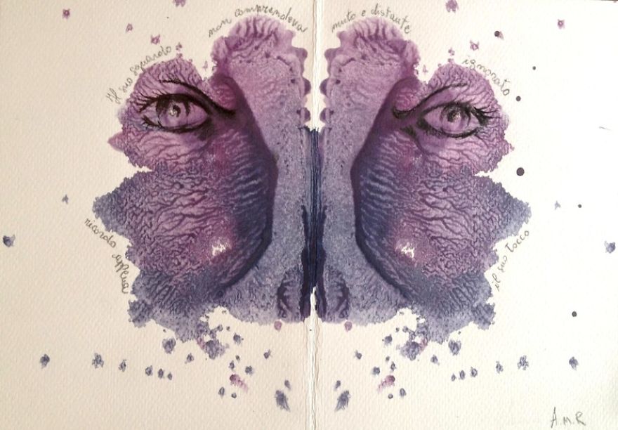 Her Gaze Did Not Understand. Mute And Distant. Ignored.