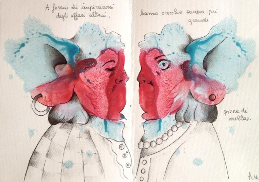 Gossip. They Have Ever-Larger Ears, Full Of Nothing