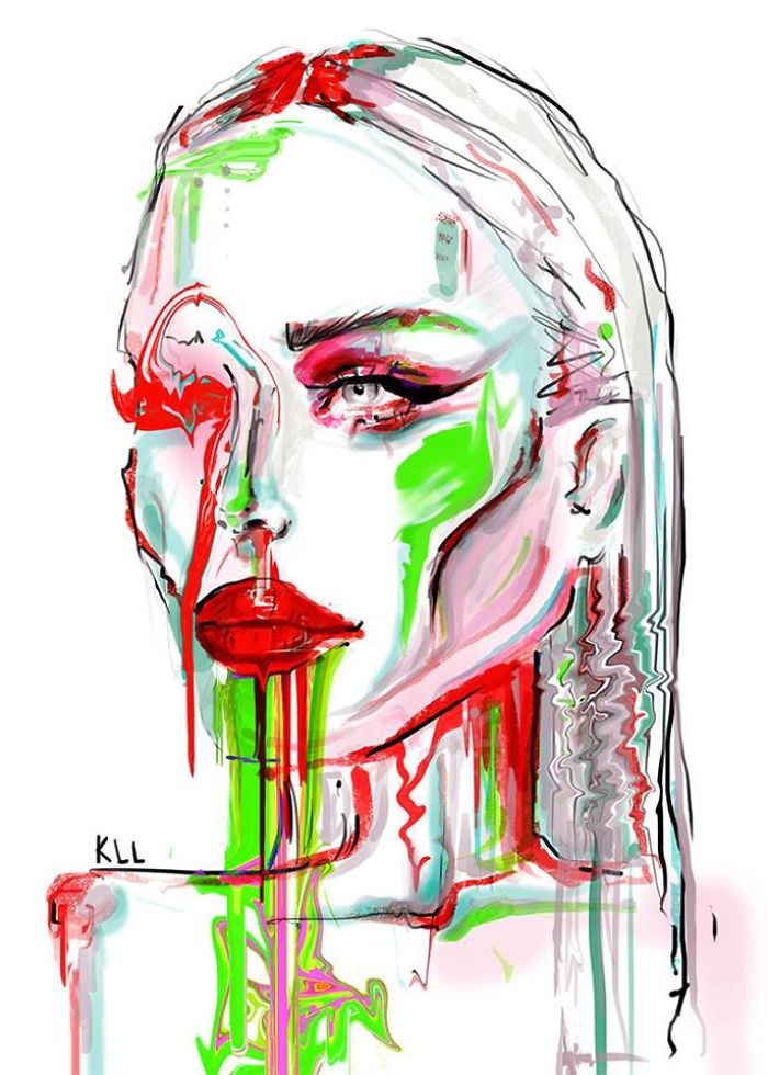 A Young Artist Who Grabs Hollywood Stars Attention By Painting Them With One Eye Only