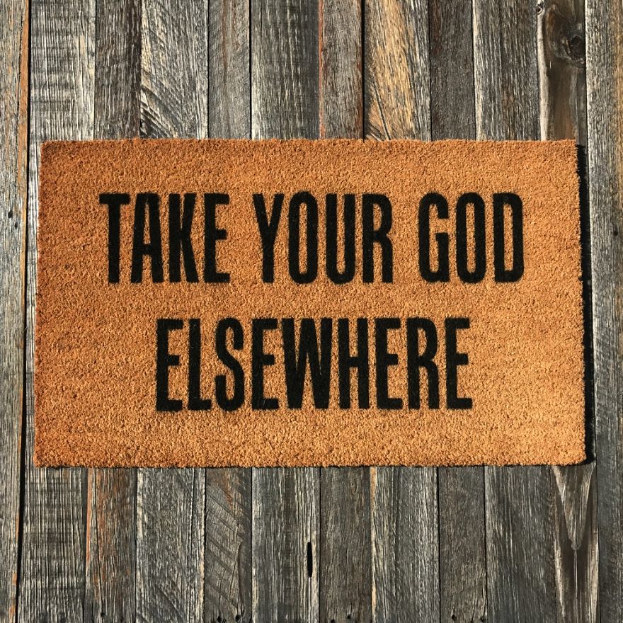 15 Highly Offensive Doormats For Individuals Who Don't Give A F**k!