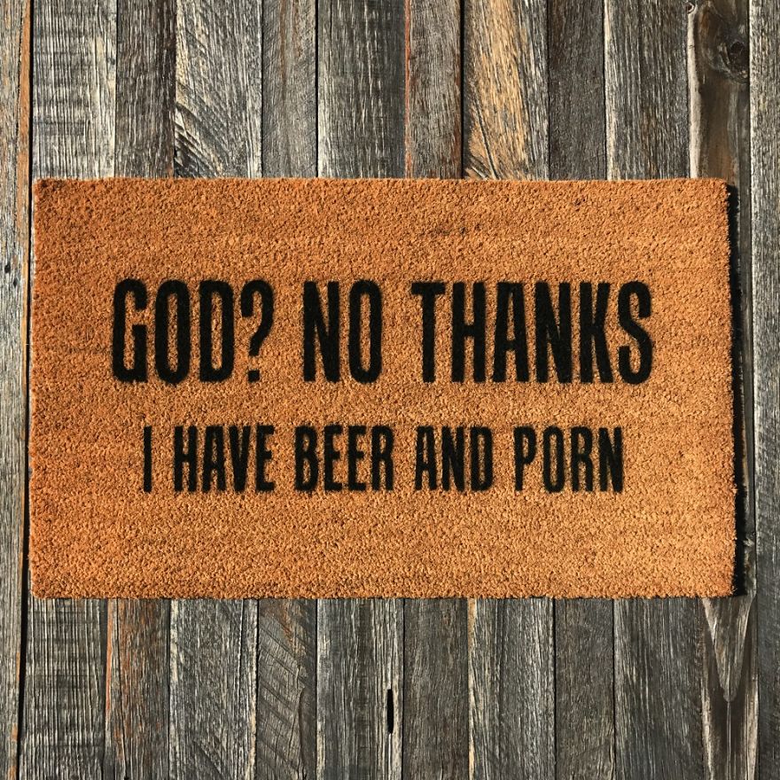 15 Highly Offensive Doormats For Individuals Who Don't Give A F**k! 15 Highly Offensive Doormats For Individuals Who Don't Give A F**k!