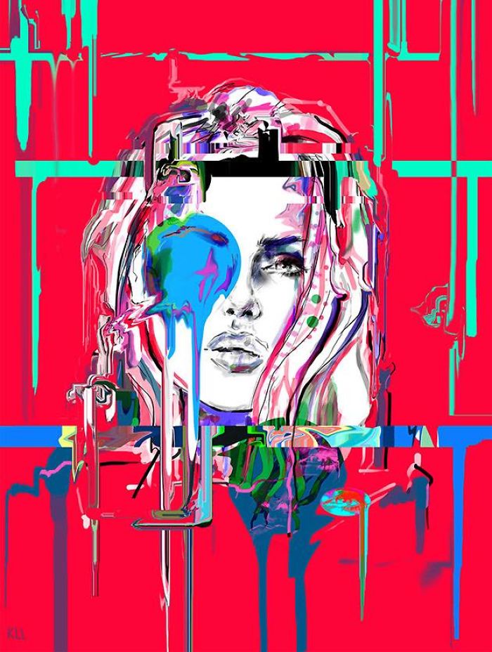 A Young Artist Who Grabs Hollywood Stars Attention By Painting Them With One Eye Only A Young Artist Who Grabs Hollywood Stars Attention By Painting Them With One Eye Only