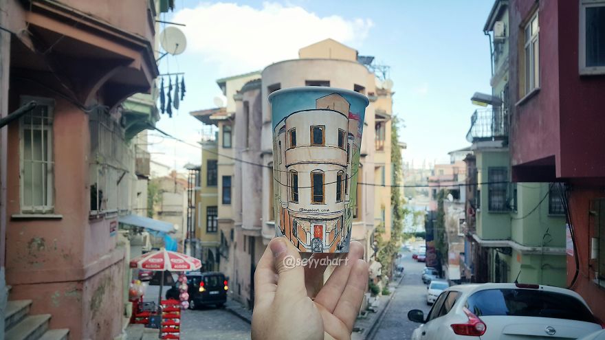 Rum Architecture In Balat Streets