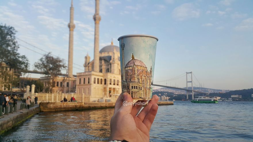 Mosque Have The Most Beautiful Location, Ortakoy Mosque