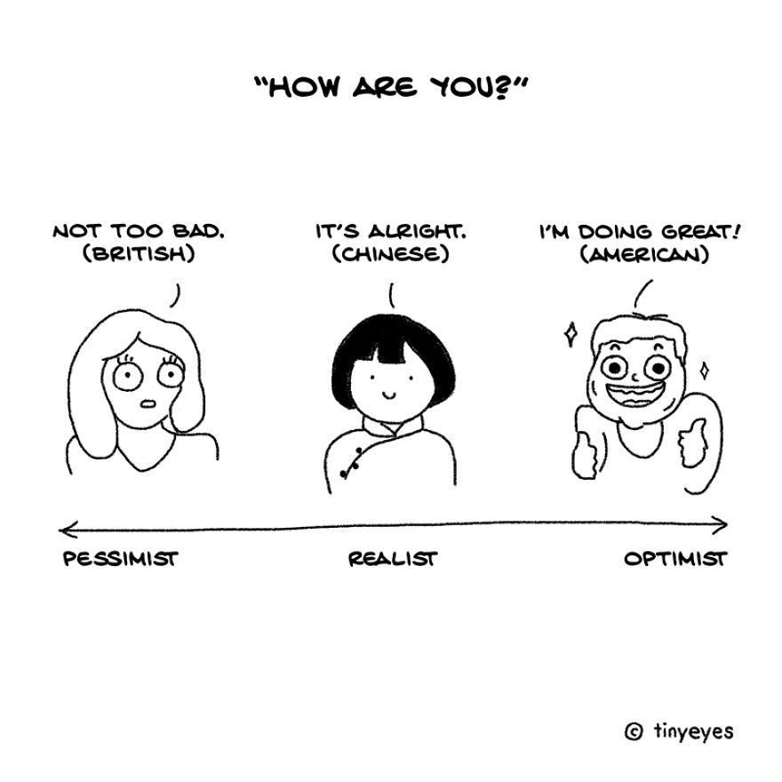 I Made These Comics To Compare Chinese Culture With Western Culture Through Everyday Life