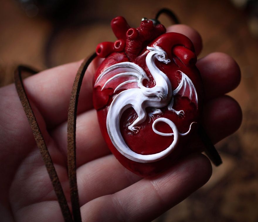 Dragon's Heart: Fantastic Jewelry By Russian Artist Dragon's Heart: Fantastic Jewelry By Russian Artist