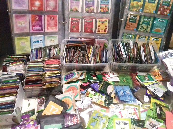 I Collect Empty Tea Bag Envelopes