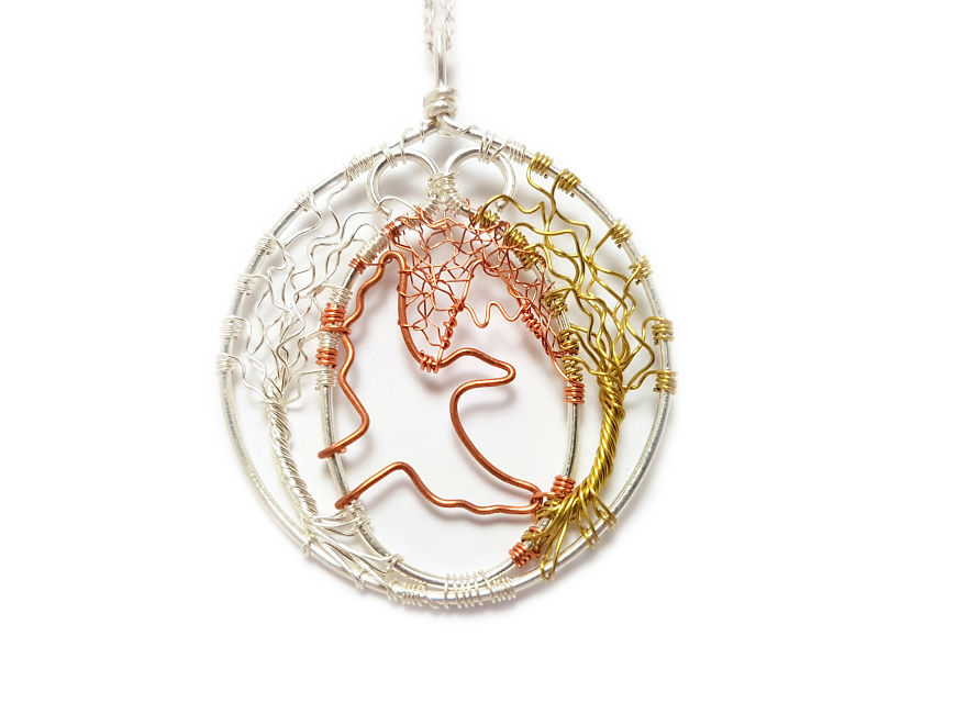 These Are Valar Pendants That I Made. Valar Are Gods/angelic Beings From Tolkien's Mythology :)