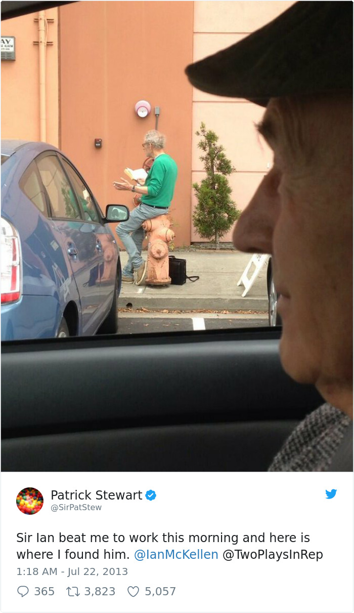 Patrick Stewart And Ian Mckellen