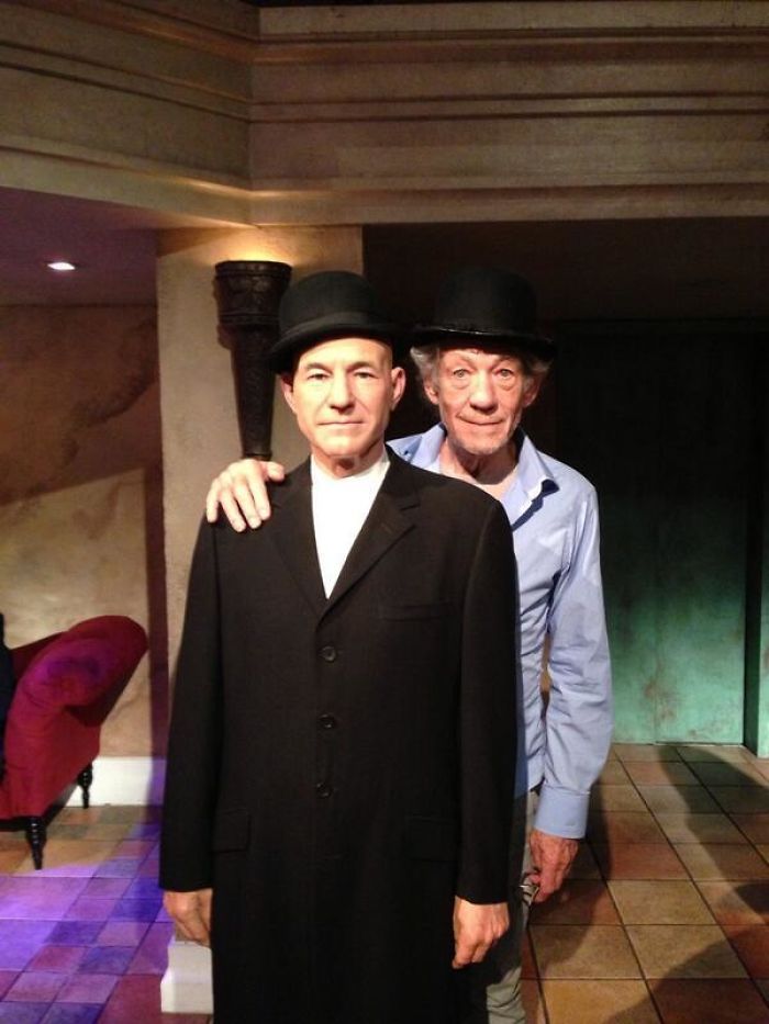 Patrick Stewart And Ian Mckellen