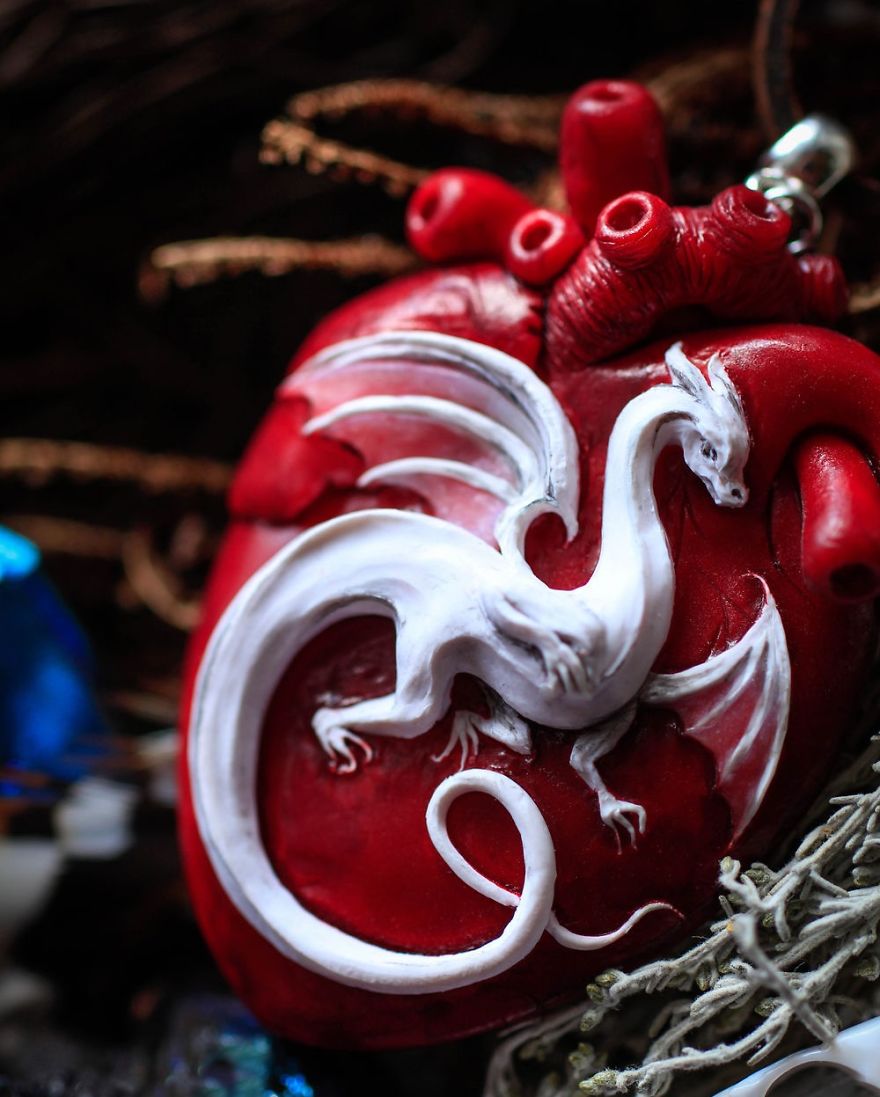 Dragon's Heart: Fantastic Jewelry By Russian Artist Dragon's Heart: Fantastic Jewelry By Russian Artist
