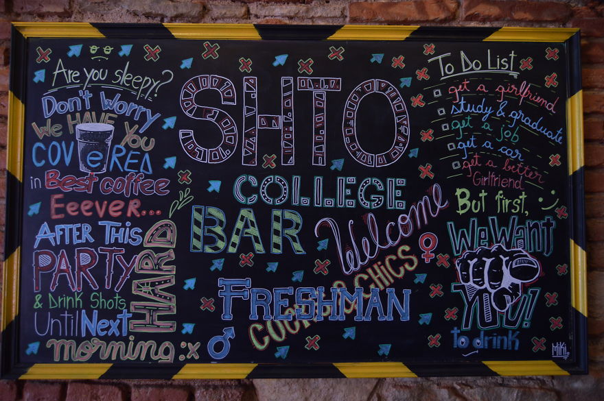 Freshman College Bar (September, 2015)