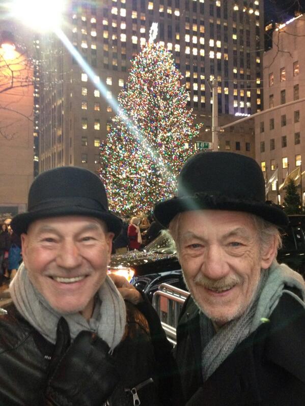 Patrick Stewart And Ian Mckellen