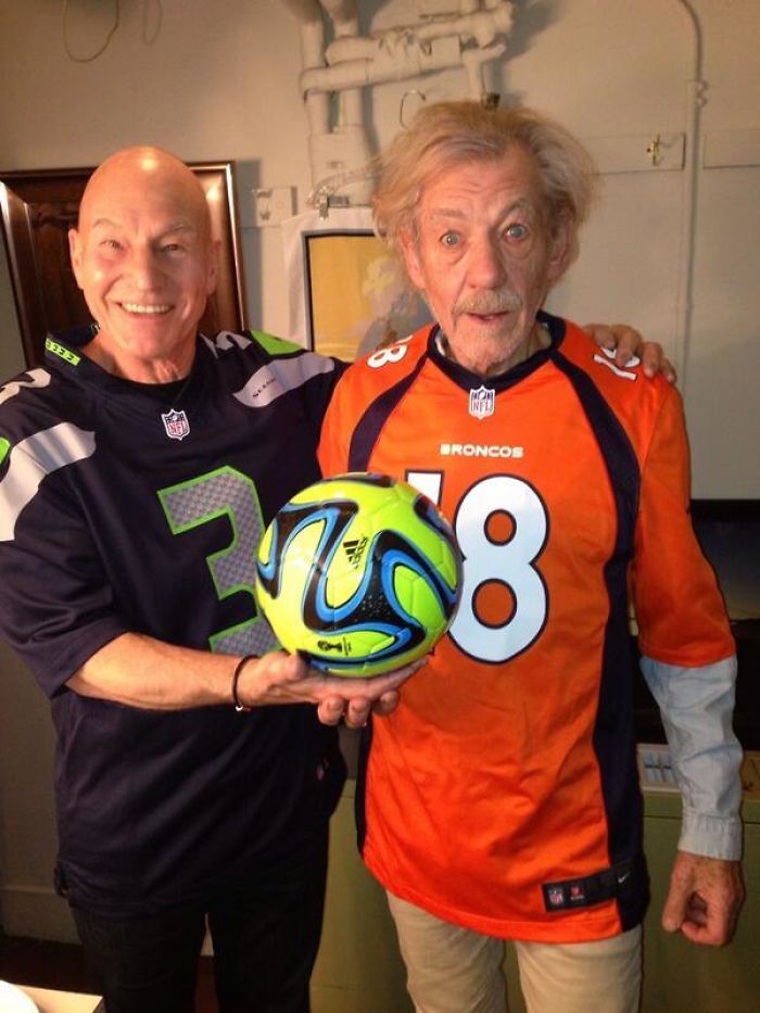 Patrick Stewart And Ian Mckellen