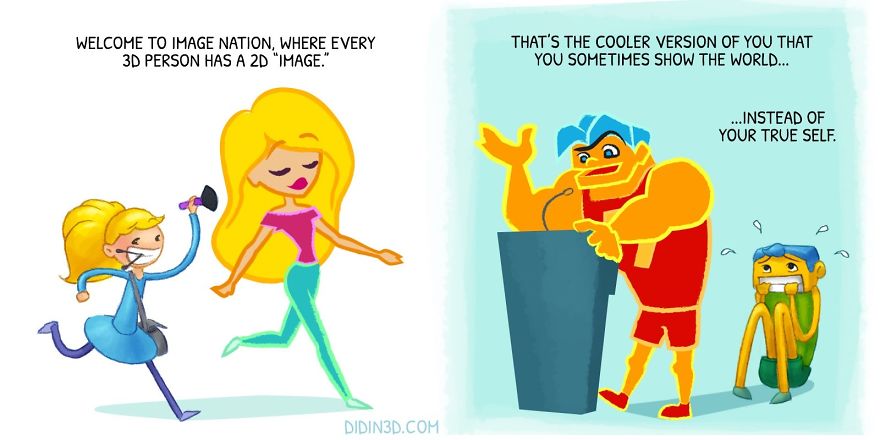 I Made A Binge-Able Comic About People And Their Images