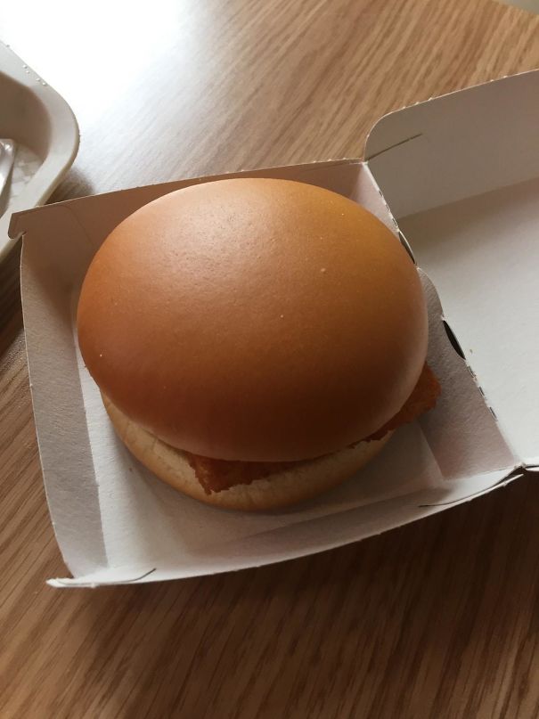 My Filet-O-Fish Bun Is Perfect