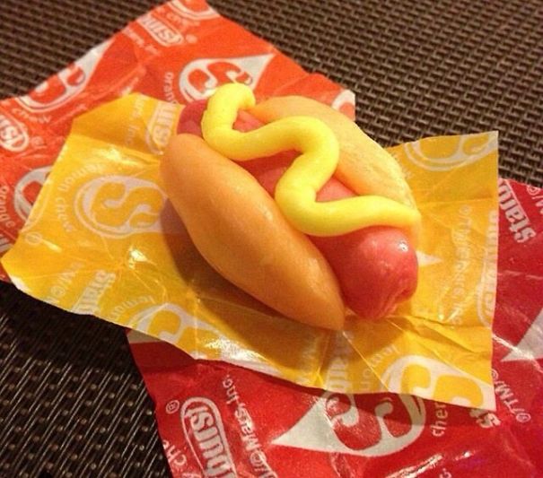 A Starburst Hotdog