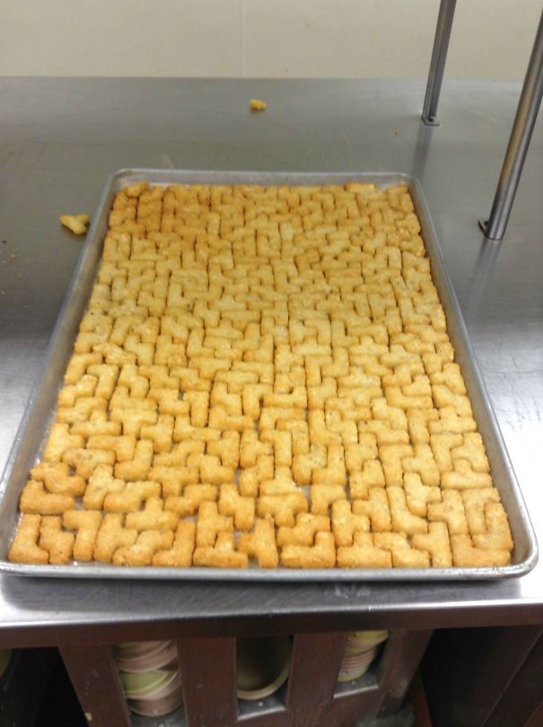 How These Tater Tots Fit Together