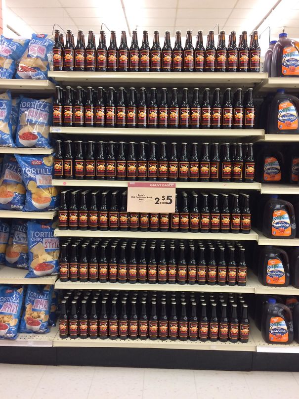 This Almost-Perfect Shelf Stocking Job