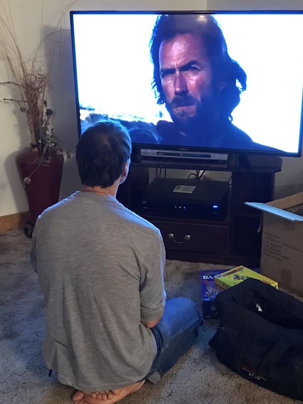 My Dad Is Really Enjoying Him Some Clint Eastwood