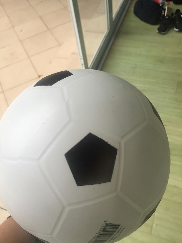 The Printing On This Ball