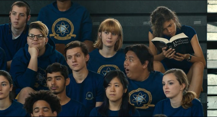 In Spider-Man: Homecoming, Michelle (Mj) Is Reading A Book Titled "Of Human Bondage", A Story Of An Orphan Boy Sent To Live With His Aunt And Uncle
