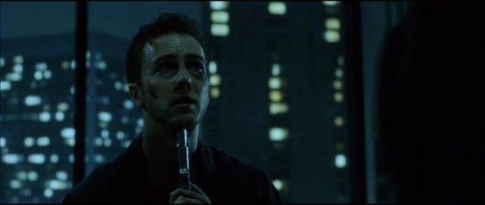 In Fight Club, The Narrator Is Talking To Marla And Says "When People Think You're Dying, They Really Listen To You." At The End Of The Movie, He Asks Tyler "I Want You To Really Listen To Me" - And Tyler Is Suddenly Attentive Because He Thinks He's About To Shoot Himself