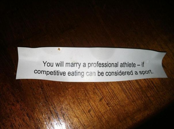 Well, Screw You Too, Fortune Cookie