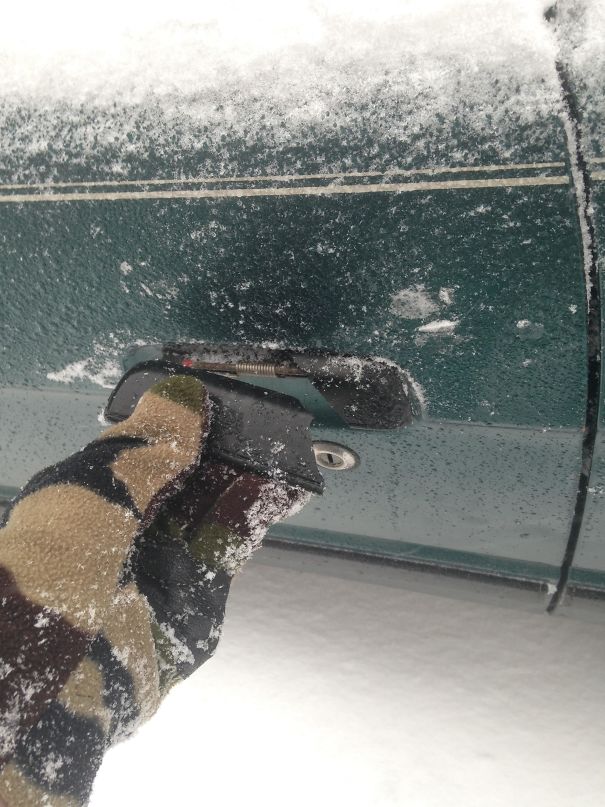 First Winter Snow. Damn