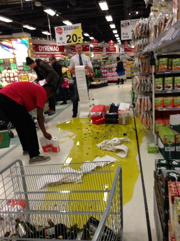 My Colleague Had An Accident Today