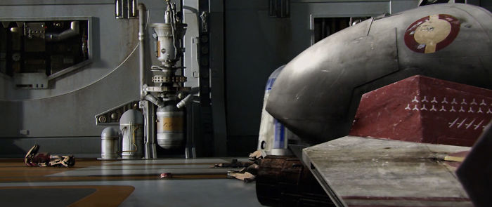 Obi-Wan Kenobi Has A Kill-Count Of Droid Ships On His Starfighter (Star Wars: Episode III - Revenge Of The Sith)