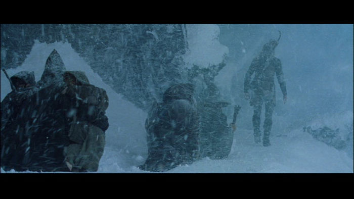 In Lord Of The Rings: The Fellowship Of The Ring, While The Others Tread Waste Deep Through The Snow Trying To Pass Caradhras, Legolas Walks Easily On Top. While Not Addressed In The Movie, The Book Explains That Elves Are Light Of Foot And Capable Of Such Skills