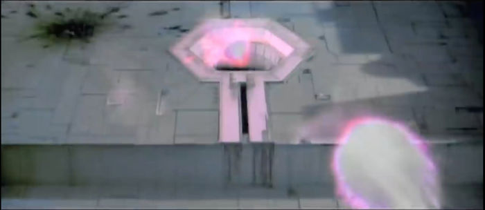 In Star Wars 4: A New Hope When You See Luke's Proton Torpedoes Entering The Exhaust Port You Can See The Blast Mark From Where Red Squadron's Earlier Shot "Just Impacted On The Surface"