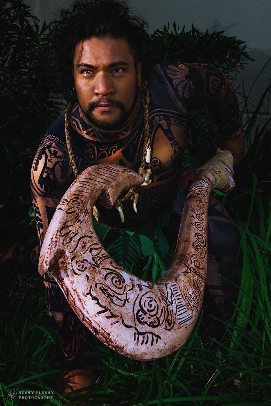 I Cosplayed As Maui From Moana And This Is How I Created The Costume I Cosplayed As Maui From Moana And This Is How I Created The Costume