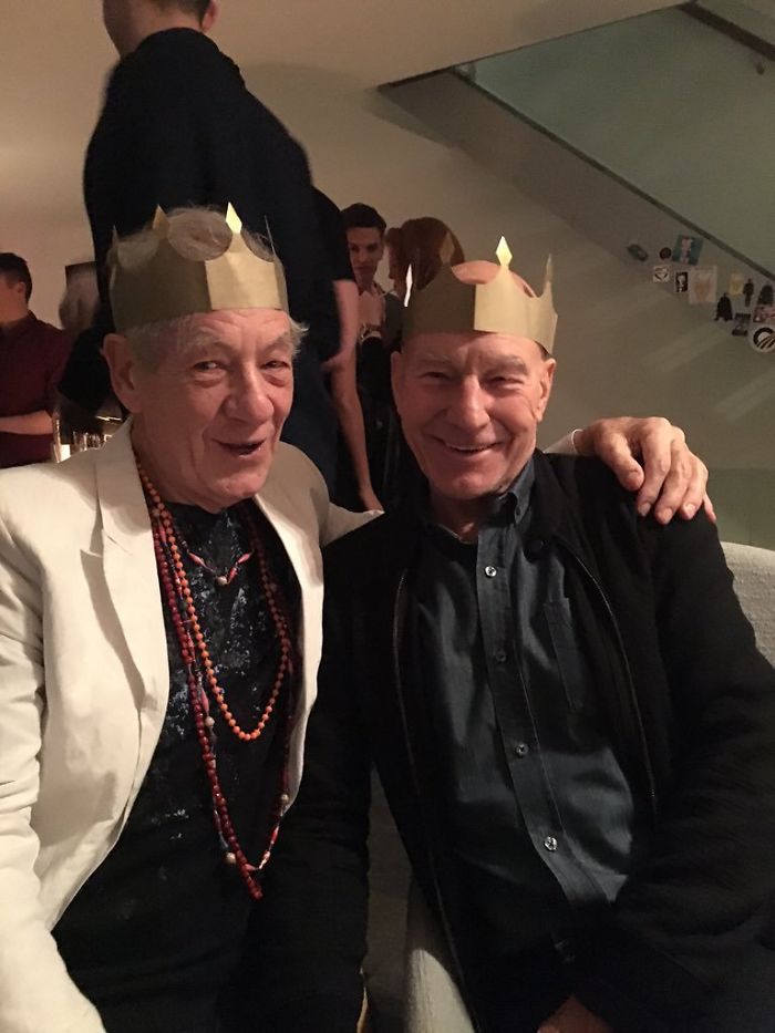 Patrick Stewart And Ian Mckellen