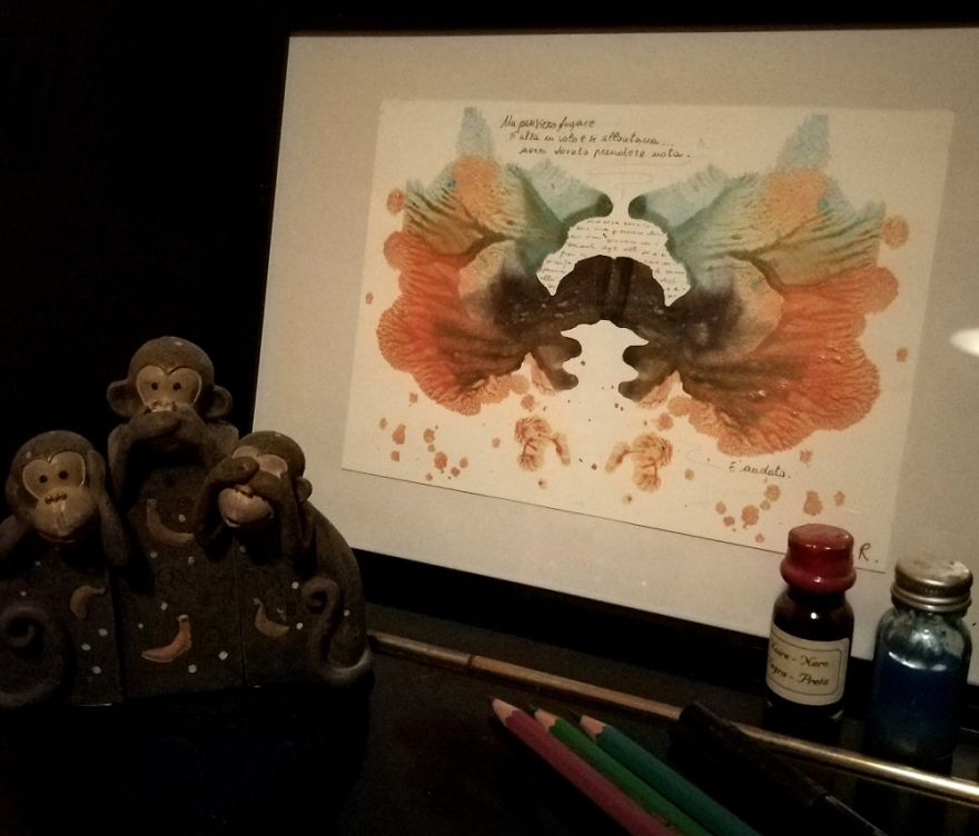 A Fleeting Thought Rises In Flight And Moves Away. It Has Gone.