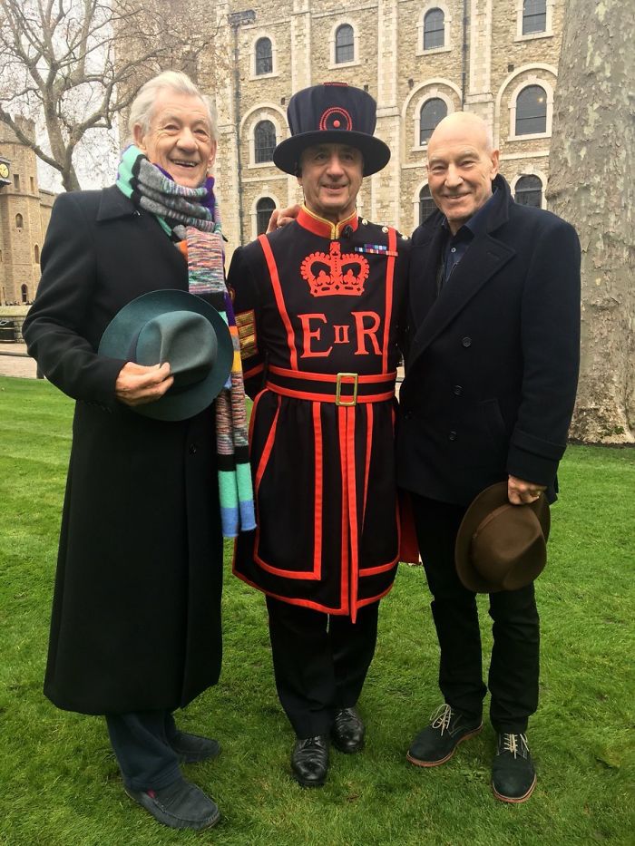 Patrick Stewart And Ian Mckellen