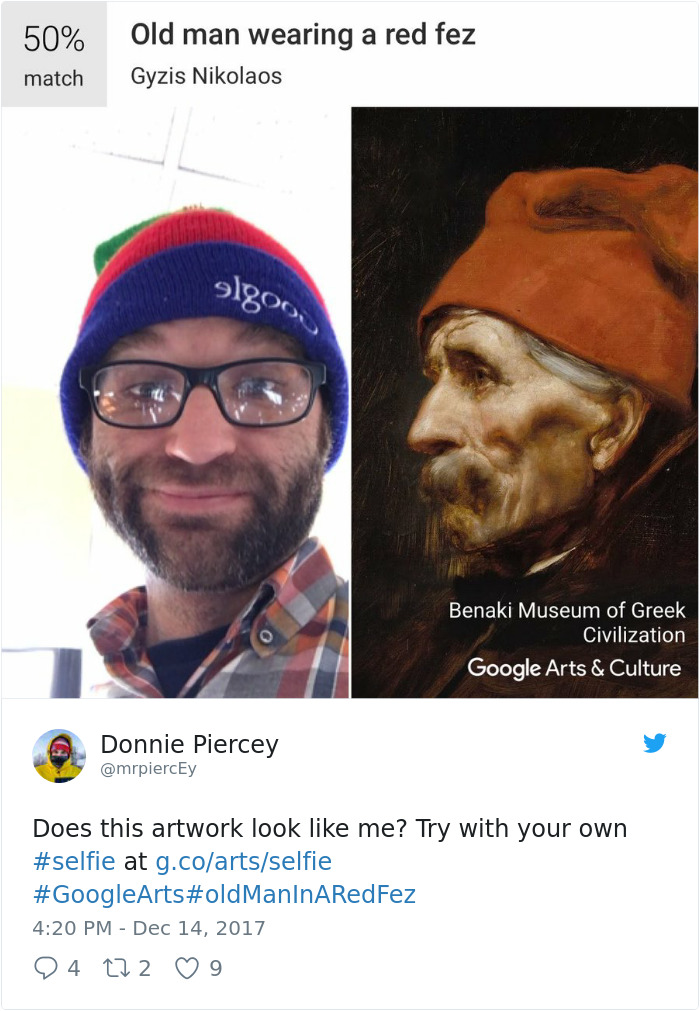 Google Art Selfie